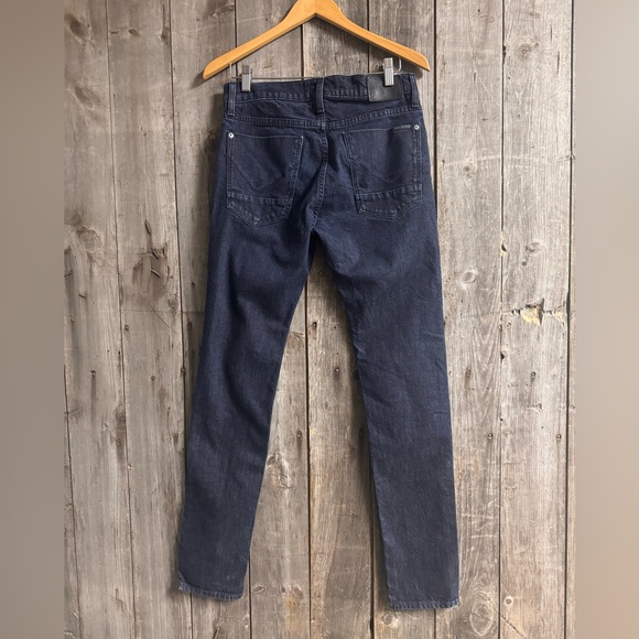 HUDSON Dark Blue Wash Straight Leg Jean - size 30x32 - Picture 3 of 6